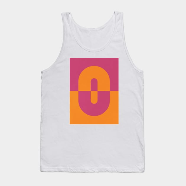 Simple Geometric Shapes - Mid Century 1 Tank Top by Colorable